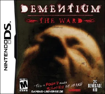 Dementium - The Ward (USA) box cover front